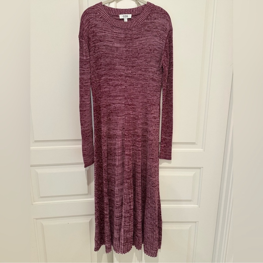COS Melange Ribbed Dress - Picture 3 of 4